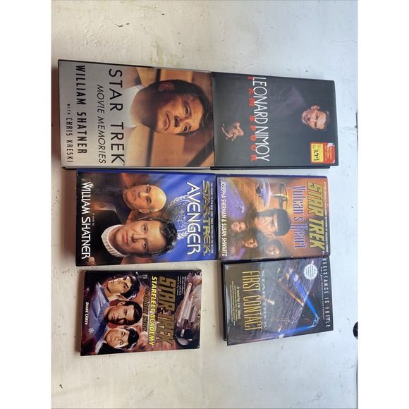 Lot Of 185 Star Trek Books Assorted Generations Mix Of Paperback And‎ Hardcover - Picture 8 of 8